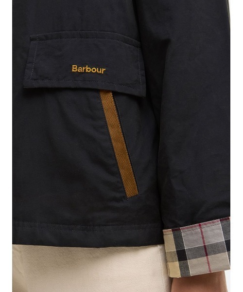Barbour(バブアー)の「【SPEY / スペイ】 シャワープルーフジャケット(レディース)(ブルゾン・レディース・オリーブ/クリーム/ネイビー・8/10/12)」の20枚目の写真