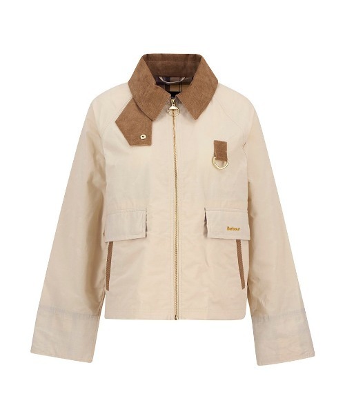 Barbour(バブアー)の「【SPEY / スペイ】 シャワープルーフジャケット(レディース)(ブルゾン・レディース・オリーブ/クリーム/ネイビー・8/10/12)」の21枚目の写真