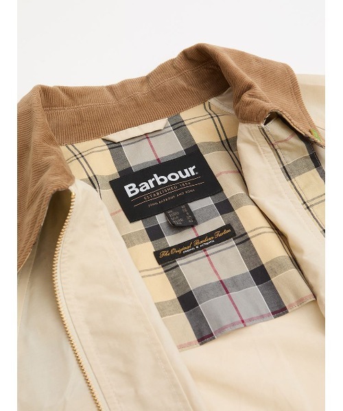 Barbour(バブアー)の「【SPEY / スペイ】 シャワープルーフジャケット(レディース)(ブルゾン・レディース・オリーブ/クリーム/ネイビー・8/10/12)」の22枚目の写真