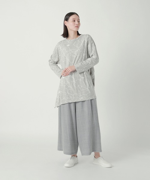 Plantation(プランテーション)の「ウォームへリン / パンツ / S(その他パンツ・レディース・ライトグレー・M size)」の4枚目の写真