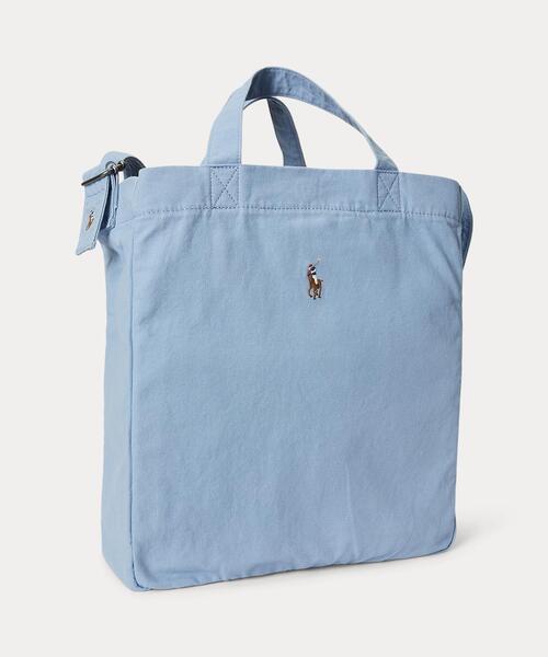 キャンバス ショッパー トート（トートバッグ）｜POLO RALPH LAUREN