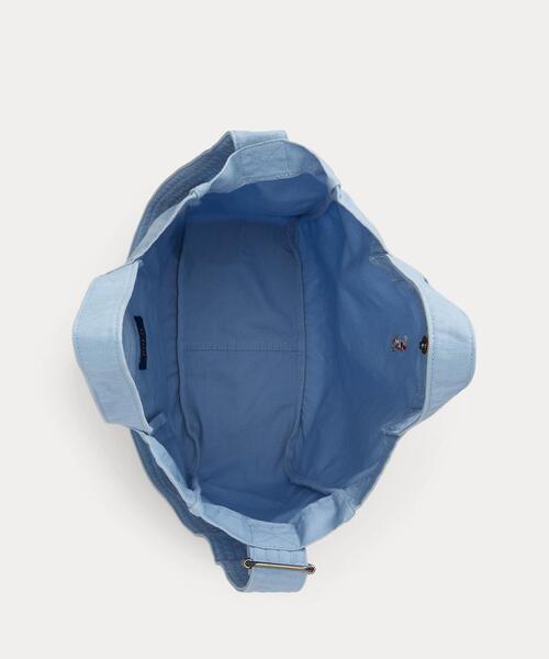 キャンバス ショッパー トート（トートバッグ）｜POLO RALPH LAUREN