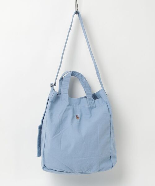 キャンバス ショッパー トート（トートバッグ）｜POLO RALPH LAUREN