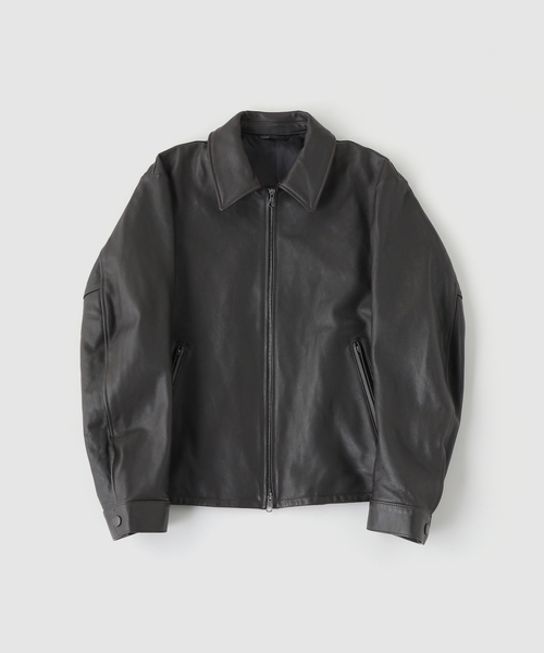 EDIFICE（エディフィス）の「ラム アンティーク レザー ジャケット（ブルゾン・メンズ・ブラック・LARGE/MEDIUM）」の7枚目の写真