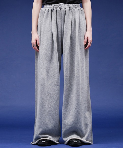 selle glant(セレグランテ)の「HEAVY WEIGHT DESIGN SWEAT PANTS/ヘビーウェイトデザインスウェットパンツ(スウェットパンツ・メンズ・ダークブラウン/杢グレー/ブラック・LARGE/MEDIUM/SMALL)」の2枚目の写真