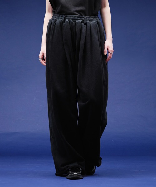 selle glant(セレグランテ)の「HEAVY WEIGHT DESIGN SWEAT PANTS/ヘビーウェイトデザインスウェットパンツ(スウェットパンツ・メンズ・ダークブラウン/杢グレー/ブラック・LARGE/MEDIUM/SMALL)」の6枚目の写真