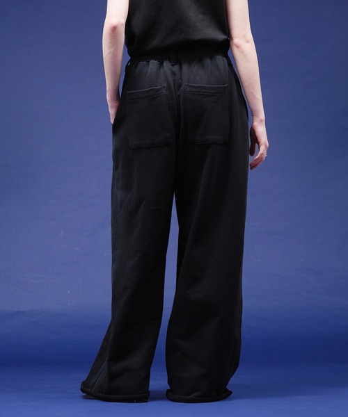 selle glant(セレグランテ)の「HEAVY WEIGHT DESIGN SWEAT PANTS/ヘビーウェイトデザインスウェットパンツ(スウェットパンツ・メンズ・ダークブラウン/杢グレー/ブラック・LARGE/MEDIUM/SMALL)」の8枚目の写真