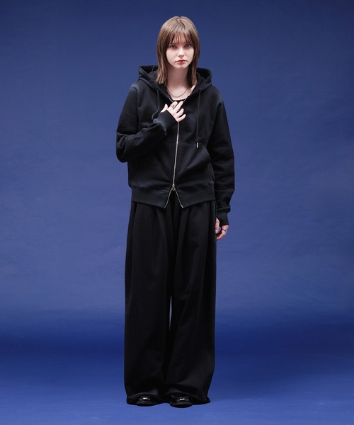 selle glant(セレグランテ)の「HEAVY WEIGHT DESIGN SWEAT PANTS/ヘビーウェイトデザインスウェットパンツ(スウェットパンツ・メンズ・ダークブラウン/杢グレー/ブラック・LARGE/MEDIUM/SMALL)」の10枚目の写真