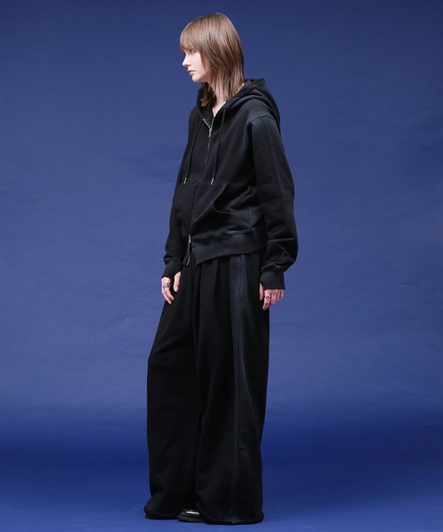 selle glant(セレグランテ)の「HEAVY WEIGHT DESIGN SWEAT PANTS/ヘビーウェイトデザインスウェットパンツ(スウェットパンツ・メンズ・ダークブラウン/杢グレー/ブラック・LARGE/MEDIUM/SMALL)」の12枚目の写真