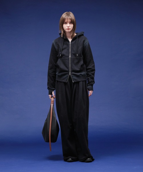 selle glant(セレグランテ)の「HEAVY WEIGHT DESIGN SWEAT PANTS/ヘビーウェイトデザインスウェットパンツ(スウェットパンツ・メンズ・ダークブラウン/杢グレー/ブラック・LARGE/MEDIUM/SMALL)」の15枚目の写真