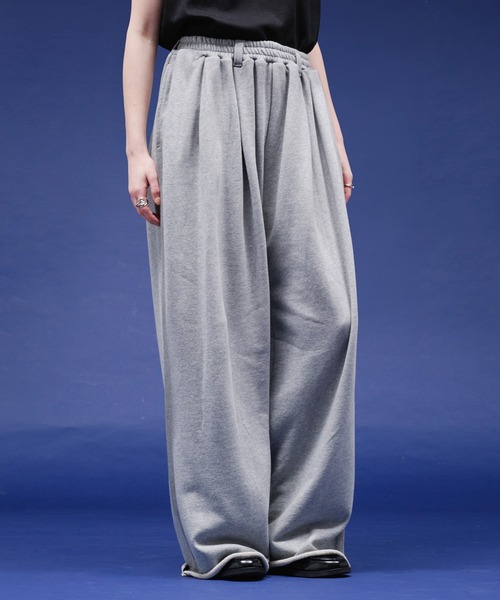 selle glant(セレグランテ)の「HEAVY WEIGHT DESIGN SWEAT PANTS/ヘビーウェイトデザインスウェットパンツ(スウェットパンツ・メンズ・ダークブラウン/杢グレー/ブラック・LARGE/MEDIUM/SMALL)」の19枚目の写真