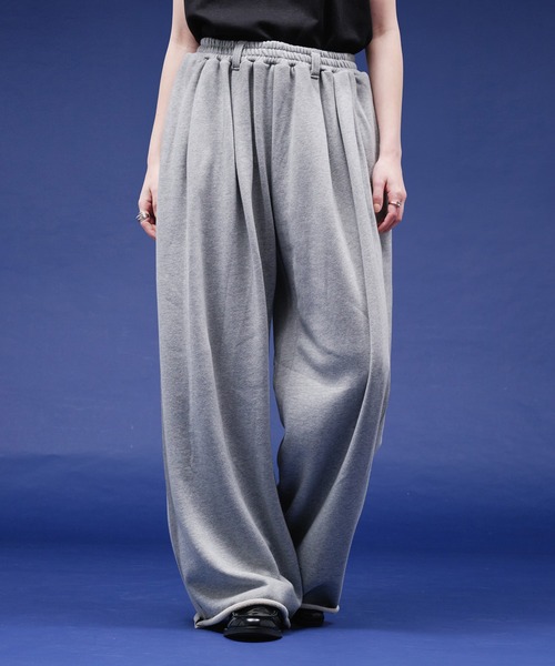 selle glant(セレグランテ)の「HEAVY WEIGHT DESIGN SWEAT PANTS/ヘビーウェイトデザインスウェットパンツ(スウェットパンツ・メンズ・ダークブラウン/杢グレー/ブラック・LARGE/MEDIUM/SMALL)」の20枚目の写真