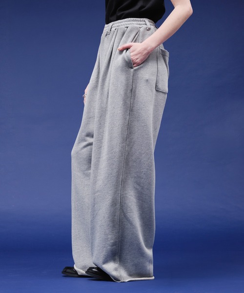 selle glant(セレグランテ)の「HEAVY WEIGHT DESIGN SWEAT PANTS/ヘビーウェイトデザインスウェットパンツ(スウェットパンツ・メンズ・ダークブラウン/杢グレー/ブラック・LARGE/MEDIUM/SMALL)」の21枚目の写真