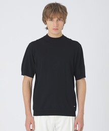 BLACK LABEL CRESTBRIDGE | ヴィスコンフィーモックネックニットTシャツ(Tシャツ/カットソー)