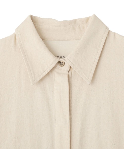 AMERICAN HOLIC(アメリカンホリック)の「デニムジャンプスーツ(つなぎ/オールインワン・レディース・ライトインディゴブルー/オフホワイト・L/M)」の14枚目の写真