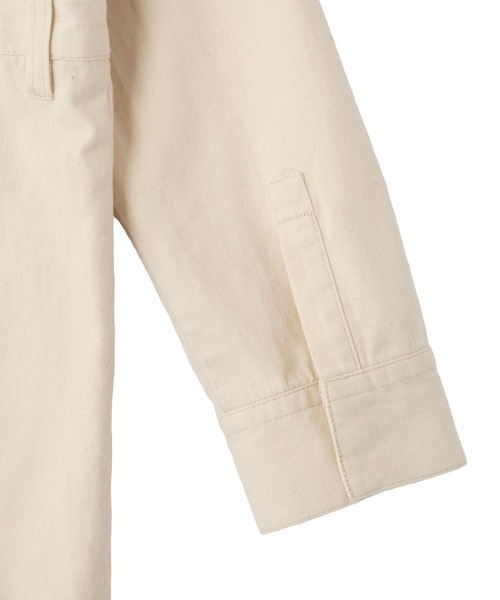 AMERICAN HOLIC(アメリカンホリック)の「デニムジャンプスーツ(つなぎ/オールインワン・レディース・ライトインディゴブルー/オフホワイト・L/M)」の17枚目の写真