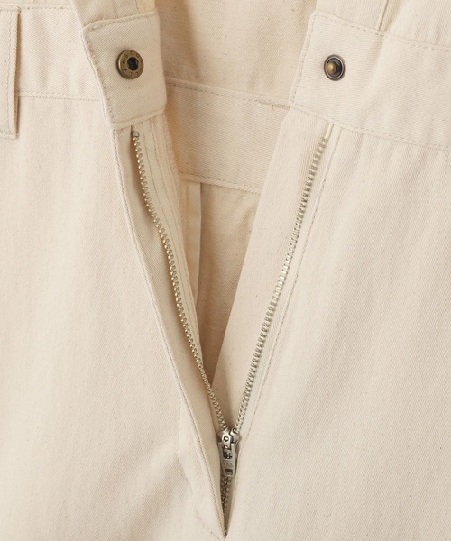 AMERICAN HOLIC(アメリカンホリック)の「デニムジャンプスーツ(つなぎ/オールインワン・レディース・ライトインディゴブルー/オフホワイト・L/M)」の6枚目の写真