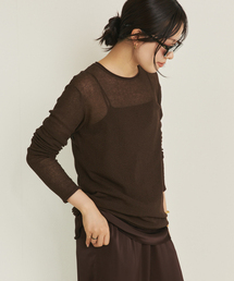 plage | Sheer Long ニット(ニット/セーター)
