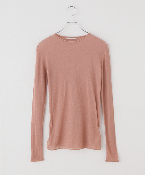 plage（プラージュ）の「Sheer Long ニット（ニット/セーター・レディース・ブラウン/ピンク系その他・FREE）」の17枚目の写真