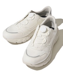（未使用）TETE HOMME（テットオム）スニーカー　26.0　箱/タグ付き TETE HOMME（テットオム）の「【WEB限定】スムースレザースニーカー