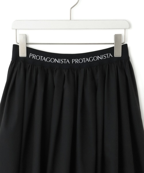 PROTAGONISTA（プロタゴニスタ）の「【PROTAGONISTA for ADAM ET ROPE'】別注 ボリュームSK（スカート・レディース・ブラック/ホワイト・FREE）」の14枚目の写真