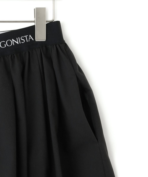 PROTAGONISTA（プロタゴニスタ）の「【PROTAGONISTA for ADAM ET ROPE'】別注 ボリュームSK（スカート・レディース・ブラック/ホワイト・FREE）」の16枚目の写真