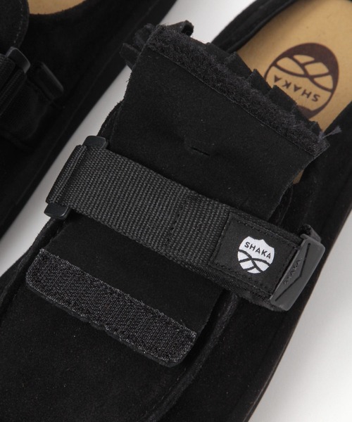 GEORGE'S(ジョージズ)の「【SHAKA】モックミュールタッセルスエード(26cm/27cm)(サンダル・メンズ・ブラック・27/26)」の9枚目の写真