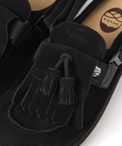 GEORGE'S(ジョージズ)の「【SHAKA】モックミュールタッセルスエード(26cm/27cm)(サンダル・メンズ・ブラック・27/26)」の8枚目の写真