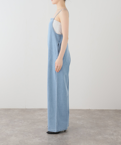 EMILY WEEK(エミリーウィーク)の「【BASERANGE/ベースレンジ】YUMI JUMPSUIT / JUYU-DE-SP26(サロペット/オーバーオール・レディース・ブルー系その他・X-SMALL)」の12枚目の写真