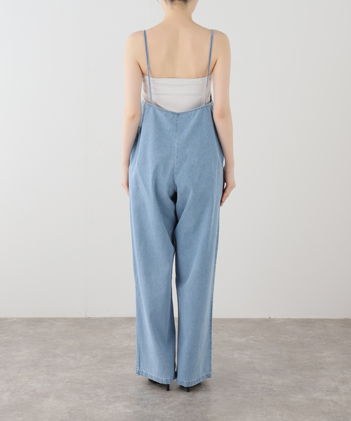 EMILY WEEK(エミリーウィーク)の「【BASERANGE/ベースレンジ】YUMI JUMPSUIT / JUYU-DE-SP26(サロペット/オーバーオール・レディース・ブルー系その他・X-SMALL)」の13枚目の写真