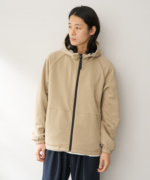 B.C STOCK（ベーセーストック）の「AIR-CORE リバーシブルダンボールパーカー（ブルゾン・メンズ・カーキ/アイボリー/ブルー系その他・MEDIUM/LARGE）」の11枚目の写真