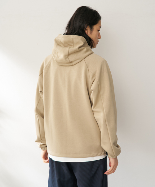 B.C STOCK（ベーセーストック）の「AIR-CORE リバーシブルダンボールパーカー（ブルゾン・メンズ・カーキ/アイボリー/ブルー系その他・MEDIUM/LARGE）」の13枚目の写真