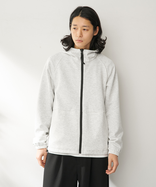 B.C STOCK（ベーセーストック）の「AIR-CORE リバーシブルダンボールパーカー（ブルゾン・メンズ・カーキ/アイボリー/ブルー系その他・MEDIUM/LARGE）」の20枚目の写真