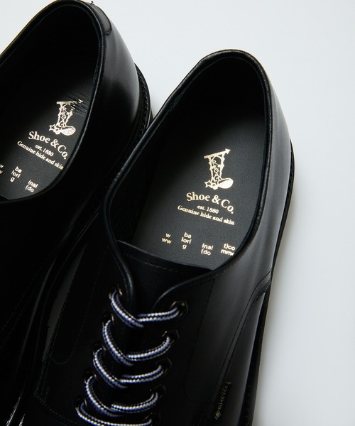 REGAL（リーガル）の「BAL / REGAL SHOE&CO GORE-TEXR? DERBY SHOES（ローファー・メンズ・ブラック・26/25.5/25/24.5/24/23.5/28/27.5/27/26.5）」の7枚目の写真