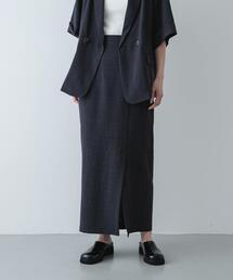 SENSE OF PLACE by URBAN RESEARCH | 『一部WEB限定』『UR TECH DRYLUXE』リネンライクスリットタイトスカート(スカート)