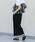 SENSE OF PLACE by URBAN RESEARCH�i�Z���X�I�u�v���C�X�o�C�A�[�o�����T�[�`�j�́u�w�ꕔWEB����x�wUR TECH DRYLUXE�x���l�����C�N�X���b�g�^�C�g�X�J�[�g�i�X�J�[�g�j�v�b�u���b�N