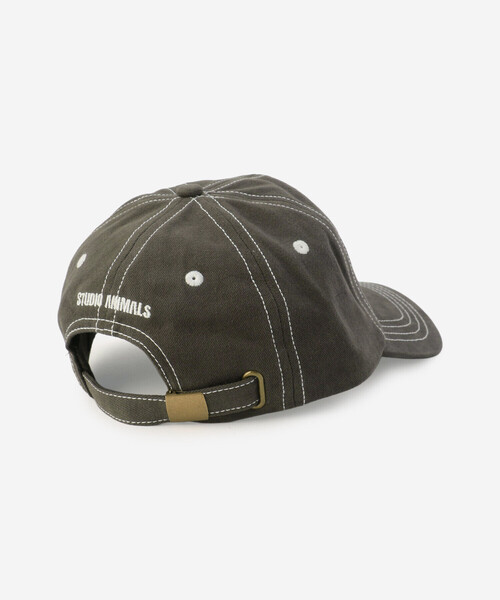 Bshop（ビショップ）の「STUDIO WEAREALLANIMALS | Sports Logo Cap UNISEX（キャップ・レディース・ブラック・ONE）」の4枚目の写真