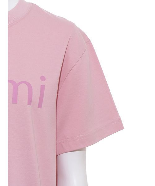 emmi(エミ)の「【ONLINE限定カラーあり】eco emmiロゴTシャツ/UVカット(Tシャツ/カットソー・レディース・ホワイト/ライトブルー/ベージュ/グレー/ピンク/ライム/イエロー/ダークネイビー・F)」の21枚目の写真