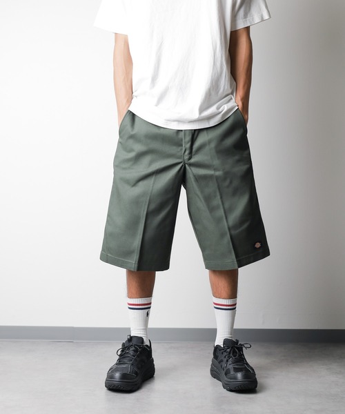 Dickies(ディッキーズ)の「【Dickies】short pants(チノパンツ・レディース・レッド/ホワイト/ブラック/パープル/ピンク/ネイビー/モスグリーン/ベージュ/カーキ・30inch/36inch/32inch/34inch/26inch/28inch)」の5枚目の写真