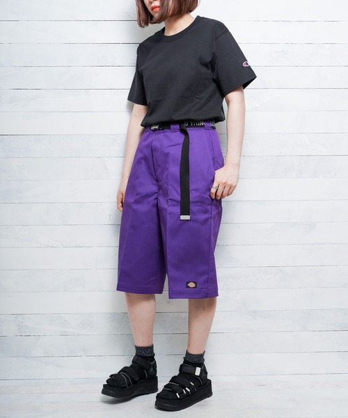 Dickies(ディッキーズ)の「【Dickies】short pants(チノパンツ・レディース・レッド/ホワイト/ブラック/パープル/ピンク/ネイビー/モスグリーン/ベージュ/カーキ・30inch/36inch/32inch/34inch/26inch/28inch)」の21枚目の写真
