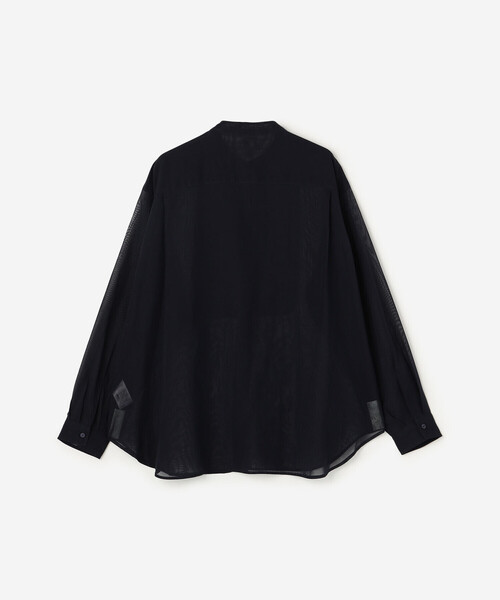 ORCIVAL（オーシバル）の「ORCIVAL | コットンボイル バンドカラーシャツ WOMEN（シャツ/ブラウス・レディース・サックスブルー/ピンク系その他/オフホワイト/ネイビー・1）」の6枚目の写真