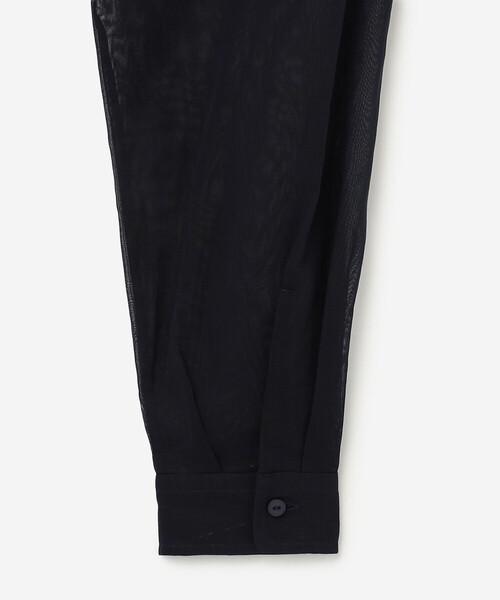 ORCIVAL（オーシバル）の「ORCIVAL | コットンボイル バンドカラーシャツ WOMEN（シャツ/ブラウス・レディース・サックスブルー/ピンク系その他/オフホワイト/ネイビー・1）」の8枚目の写真