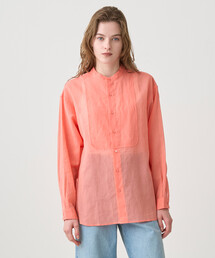 ORCIVAL | ORCIVAL | コットンボイル バンドカラーシャツ WOMEN(シャツ/ブラウス)