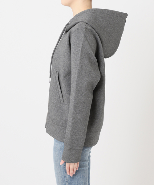 Spick & Span（スピックアンドスパン）の「《WEB限定 / 追加2》ストレッチジップフードパーカー（パーカー・レディース・ホワイト系その他/ライトグレー・FREE）」の14枚目の写真