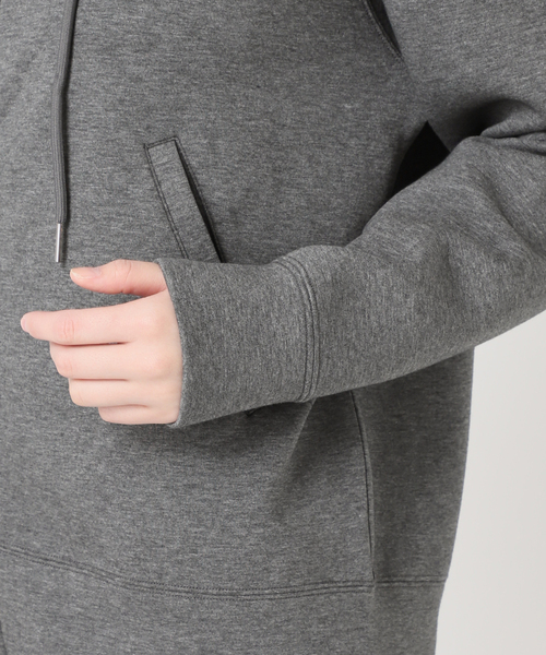 Spick & Span（スピックアンドスパン）の「《WEB限定 / 追加2》ストレッチジップフードパーカー（パーカー・レディース・ホワイト系その他/ライトグレー・FREE）」の19枚目の写真