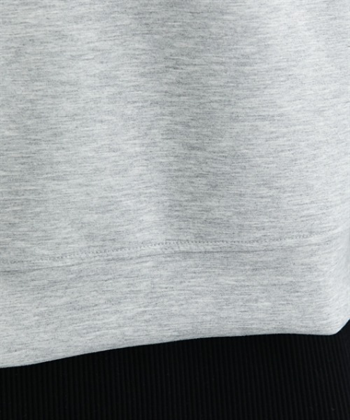 nissen（ニッセン）の「袖リボン配色ダンボールトップス（Tシャツ/カットソー・レディース・ブラック/杢グレー・L/M）」の20枚目の写真