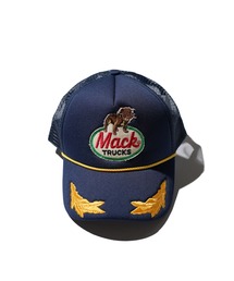 C.E.L.STORE（セルストア）の「MACK TRUCKS / マック トラックス GOLD LEAF 5PANEL CAP 金刺しゅう ワンポイント トラッカーキャップ（キャップ）」