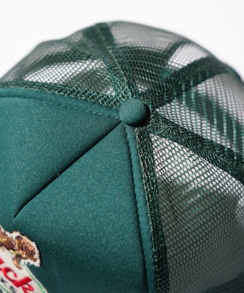 C.E.L.STORE（セルストア）の「MACK TRUCKS / マック トラックス GOLD LEAF 5PANEL CAP 金刺しゅう ワンポイント トラッカーキャップ（キャップ・メンズ・グリーン・FREE）」の6枚目の写真