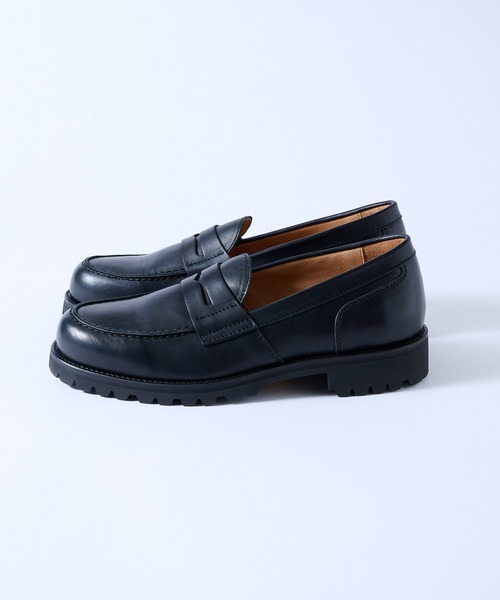 PADRONE（パドローネ）の「【PADRONE】ローファー TK8587-2301-26B（ローファー・メンズ・ブラック・41/40/42/43）」の3枚目の写真