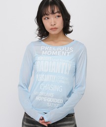 3.3 Field Trip  | 3.3 Field Trip／シアーロゴロングスリーブ(Tシャツ/カットソー)